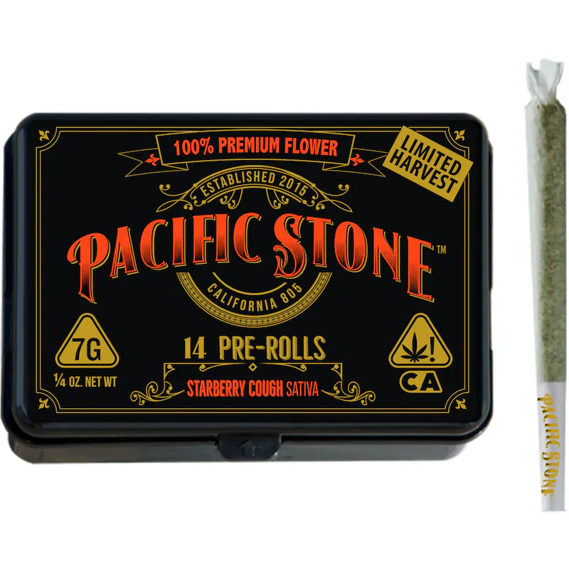 pacific-stone-starberry-cough-14-sativa-pre-rolls-pack.webp